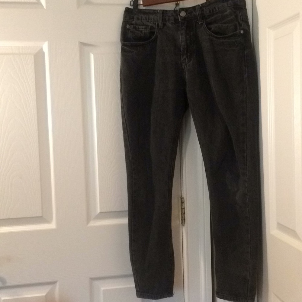 Cotton On black boyfriend jeans vintage look  sz4